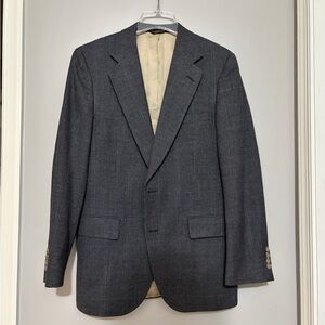 Franco’s Men's 100% Wool Gray Blazer